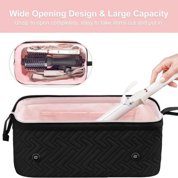 Hair Tools Travel Bag Heat Resistant Mat for Organizing Flat Irons Curling main image 6